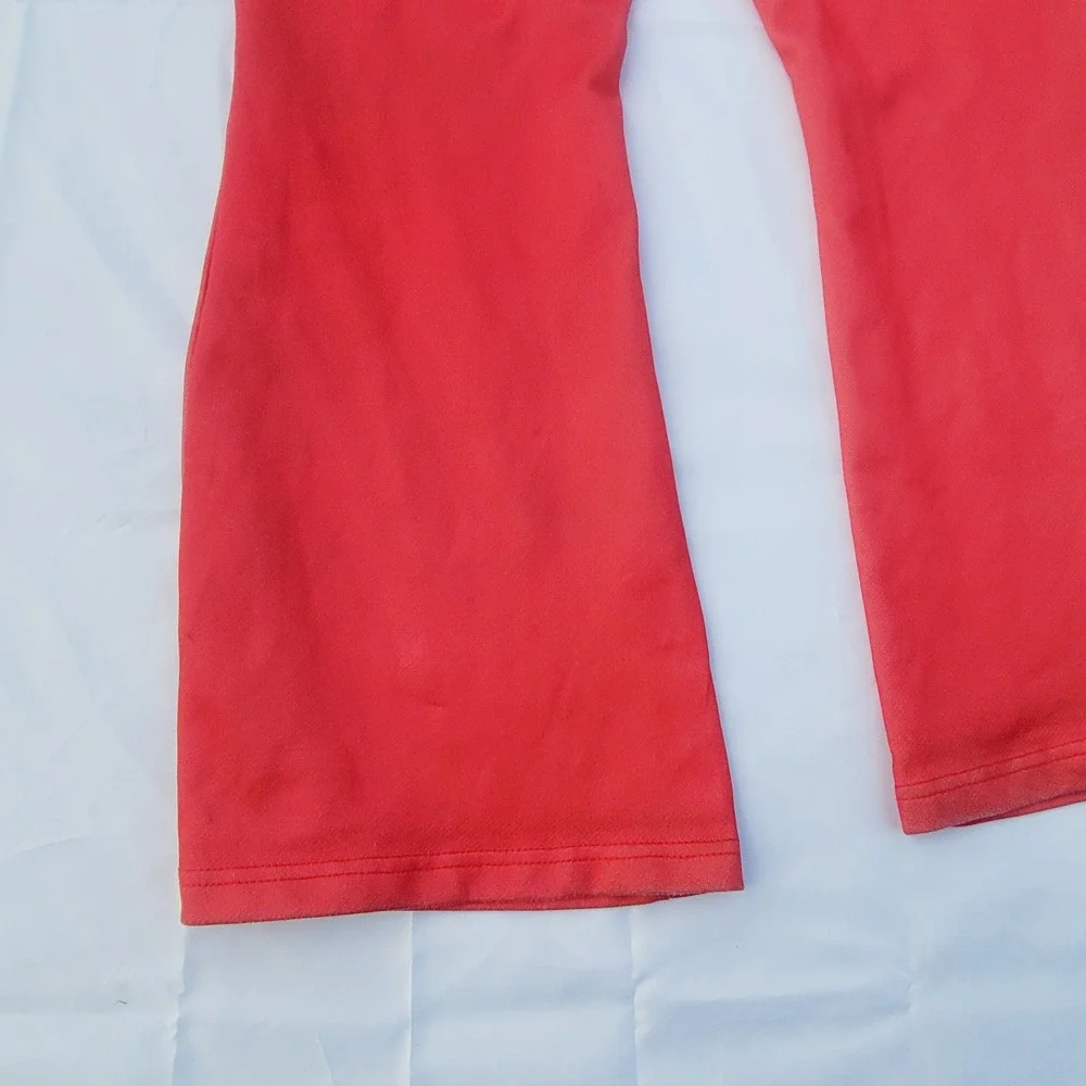 I Fear God Flared Sweatpants Mens sz Small Red Flame Graphic Streetwear P03